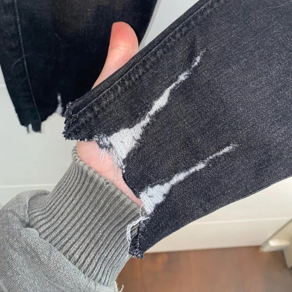 7 For All Mankind  B-Air High Waisted Ankle Jeans - Picture 3 of 8